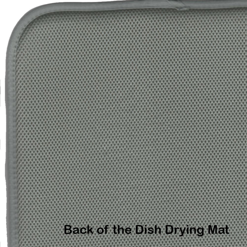 Cactus in Color Dish Drying Mat Absorbent Dish Drying Mat Pad for Kitchen Counter Dish Drainer Mat for Countertop, 14 x 21", Multicolor